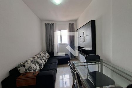 Sala de apartamento para alugar com 2 quartos, 78m² em Cidade Ocian, Praia Grande
