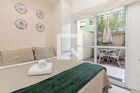 Quarto de apartamento à venda com 1 quarto, 38m² em Santo Amaro, São Paulo