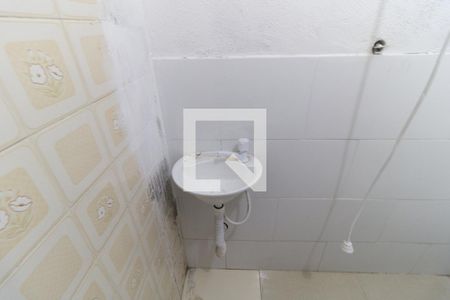 Banheiro  de kitnet/studio para alugar com 1 quarto, 26m² em Sacomã, São Paulo