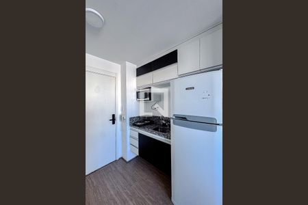 Cozinha de kitnet/studio para alugar com 1 quarto, 19m² em Brás, São Paulo