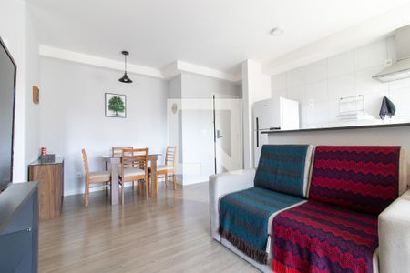 Sala/Quarto/Cozinha de kitnet/studio para alugar com 1 quarto, 45m² em Bosque, Campinas