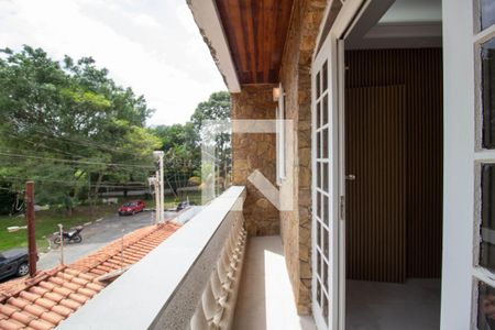 Varanda da Sala de casa de condomínio para alugar com 3 quartos, 150m² em Jardim Libano, São Paulo