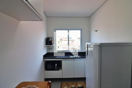 Sala/Cozinha de kitnet/studio para alugar com 1 quarto, 24m² em Conjunto Habitacional Franchini, São Bernardo do Campo