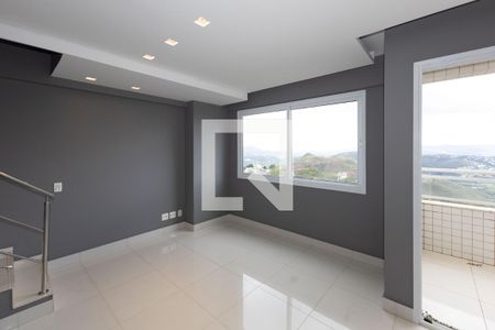 Sala 2 de apartamento para alugar com 2 quartos, 80m² em Vila da Serra, Nova Lima
