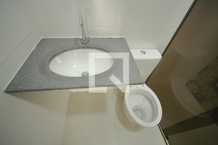 Kitnet/Studio - Banheiro  de kitnet/studio para alugar com 1 quarto, 22m² em Baeta Neves, São Bernardo do Campo