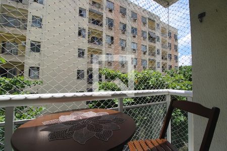 Sala - Varanda de apartamento para alugar com 2 quartos, 56m² em Pechincha, Rio de Janeiro