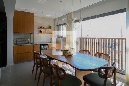 Varanda Gourmet de apartamento à venda com 3 quartos, 132m² em Vila Gumercindo, São Paulo