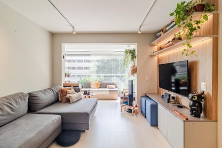 Sala de apartamento à venda com 3 quartos, 81m² em Perdizes, São Paulo