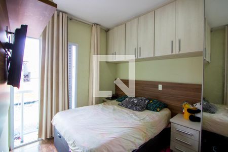 Quarto 1 - Suíte de apartamento à venda com 2 quartos, 53m² em Paraíso, Santo André