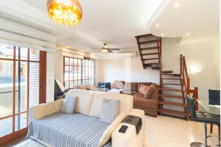 Sala  de casa de condomínio para alugar com 4 quartos, 140m² em Santa Tereza, Porto Alegre