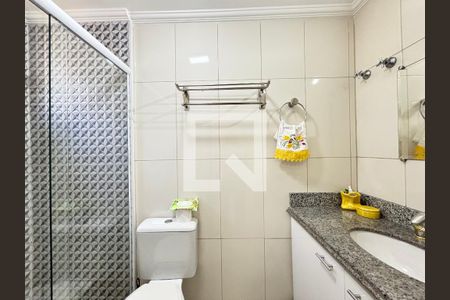 Banheiro da Suíte 1 de apartamento para alugar com 2 quartos, 82m² em Vila Olímpia, São Paulo