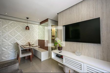 Sala de apartamento à venda com 2 quartos, 50m² em Parque Reboucas, São Paulo