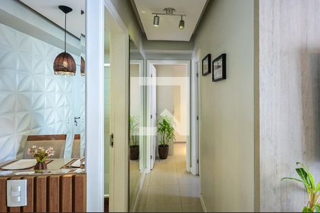 Corredor de apartamento à venda com 2 quartos, 50m² em Parque Reboucas, São Paulo