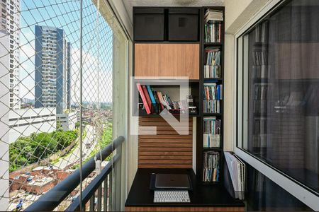 Varanda de apartamento à venda com 2 quartos, 50m² em Parque Reboucas, São Paulo