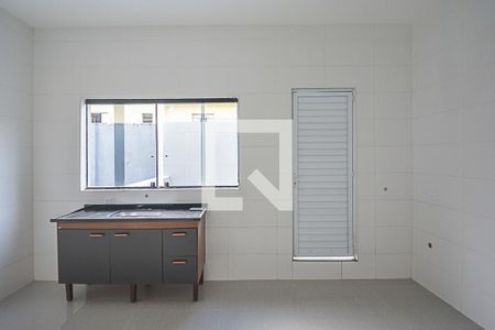 Sala/Cozinha de casa para alugar com 2 quartos, 50m² em Vila Jerusalem, São Bernardo do Campo