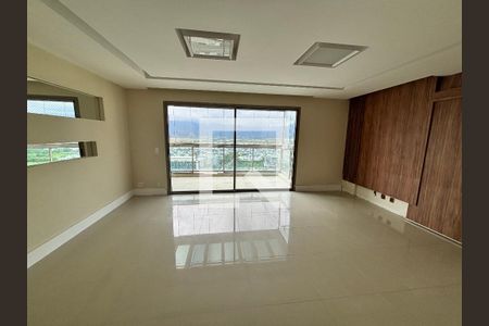 Sala de apartamento para alugar com 4 quartos, 143m² em Recreio dos Bandeirantes, Rio de Janeiro