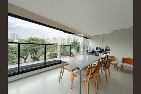Sala/Cozinha de apartamento à venda com 3 quartos, 111m² em Perdizes, São Paulo