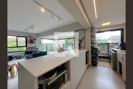 Sala/Cozinha de apartamento à venda com 3 quartos, 111m² em Perdizes, São Paulo