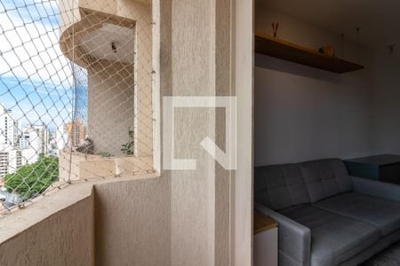 Varanda da Sala de apartamento para alugar com 1 quarto, 40m² em Santana, São Paulo