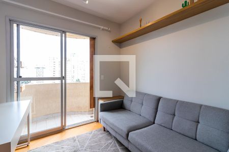 Sala de Estar de apartamento para alugar com 1 quarto, 40m² em Santana, São Paulo