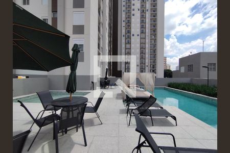 Área comum - Piscina de apartamento para alugar com 1 quarto, 36m² em Ipiranga, São Paulo