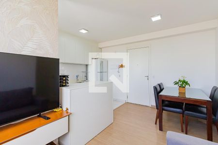Sala/Cozinha de apartamento à venda com 2 quartos, 43m² em Santo Amaro, São Paulo