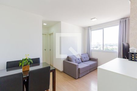 Sala/Cozinha de apartamento à venda com 2 quartos, 43m² em Santo Amaro, São Paulo
