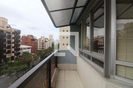 Varanda de apartamento para alugar com 3 quartos, 146m² em Balneario Cidade Atlantica, Guarujá