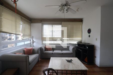 Sala de apartamento para alugar com 3 quartos, 146m² em Balneario Cidade Atlantica, Guarujá