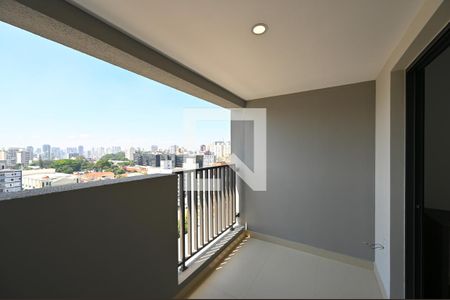 Varanda do Studio de kitnet/studio à venda com 1 quarto, 27m² em Vila Clementino, São Paulo