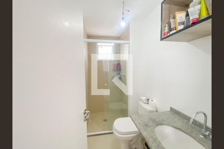 Banheiro da Suíte de apartamento à venda com 3 quartos, 69m² em Pari, São Paulo