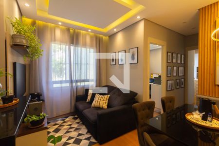 Sala de apartamento à venda com 2 quartos, 46m² em Vila Carmosina, São Paulo