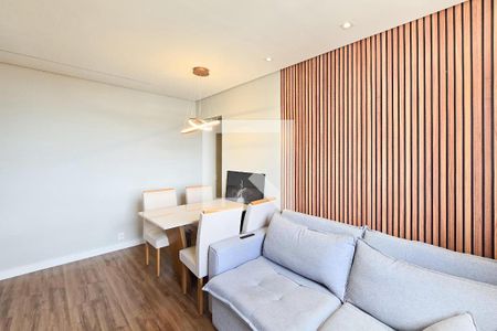 Sala de apartamento para alugar com 1 quarto, 45m² em Baeta Neves, São Bernardo do Campo