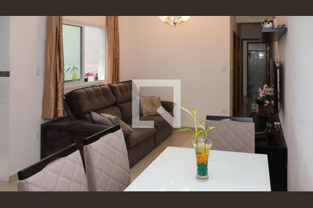 Sala/Cozinha de apartamento à venda com 2 quartos, 64m² em Paraíso, Santo André