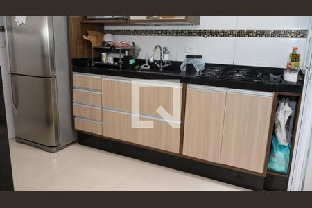 Sala/Cozinha de apartamento à venda com 2 quartos, 64m² em Paraíso, Santo André