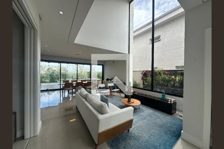 Sala de casa de condomínio à venda com 4 quartos, 343m² em Residencial Burle Marx, Santana de Parnaíba