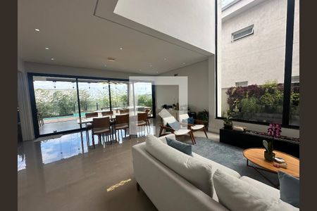 Sala de casa de condomínio à venda com 4 quartos, 343m² em Residencial Burle Marx, Santana de Parnaíba