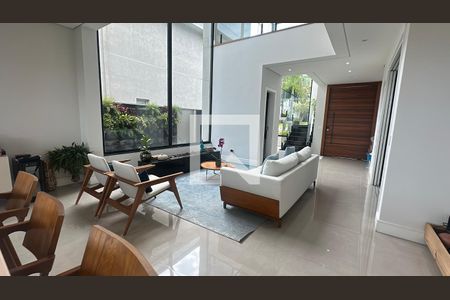 Sala de casa de condomínio à venda com 4 quartos, 343m² em Residencial Burle Marx, Santana de Parnaíba