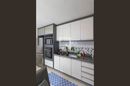 Sala/Cozinha/Área de Serviço  de apartamento para alugar com 1 quarto, 34m² em Jardim Maringa, São Paulo