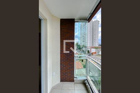 Varanda da Sala de apartamento para alugar com 2 quartos, 53m² em Jardim Analia Franco, São Paulo