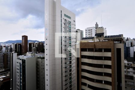 Vista da Suíte de apartamento à venda com 3 quartos, 83m² em Santo Agostinho, Belo Horizonte