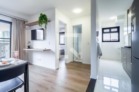 Sala de apartamento à venda com 1 quarto, 35m² em Vila Dom Pedro Ii, São Paulo