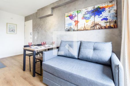 Sala de apartamento à venda com 1 quarto, 35m² em Vila Dom Pedro Ii, São Paulo