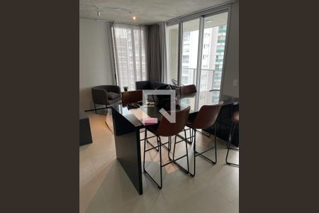 Sala de apartamento para alugar com 1 quarto, 53m² em Bela Vista, São Paulo