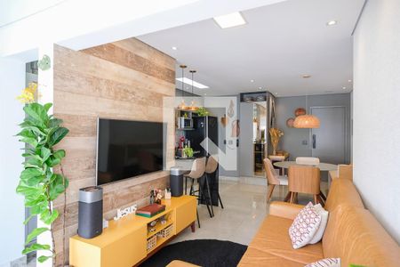 Sala de apartamento à venda com 2 quartos, 64m² em Osvaldo Cruz, São Caetano do Sul