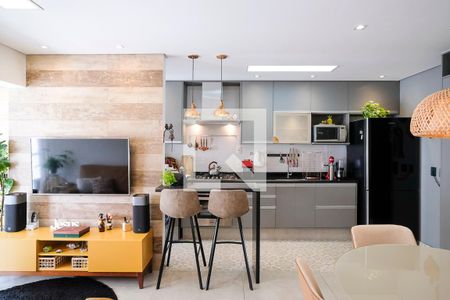 Sala de apartamento à venda com 2 quartos, 64m² em Osvaldo Cruz, São Caetano do Sul