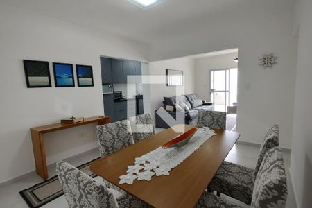 Sala de apartamento para alugar com 3 quartos, 130m² em Aviação, Praia Grande