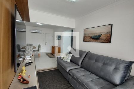 Sala de apartamento para alugar com 3 quartos, 130m² em Aviação, Praia Grande