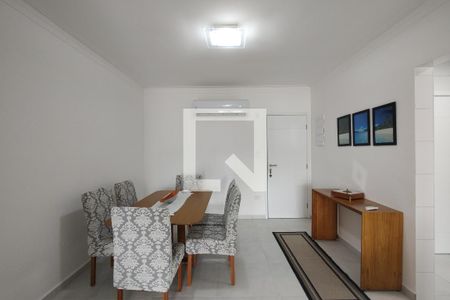 Sala de apartamento para alugar com 3 quartos, 130m² em Aviação, Praia Grande