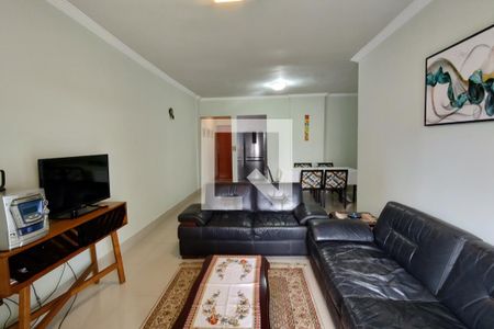 Sala de apartamento para alugar com 3 quartos, 130m² em Aviação, Praia Grande
